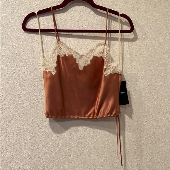 Saint Laurent Silk lace cami - Picture 2 of 14